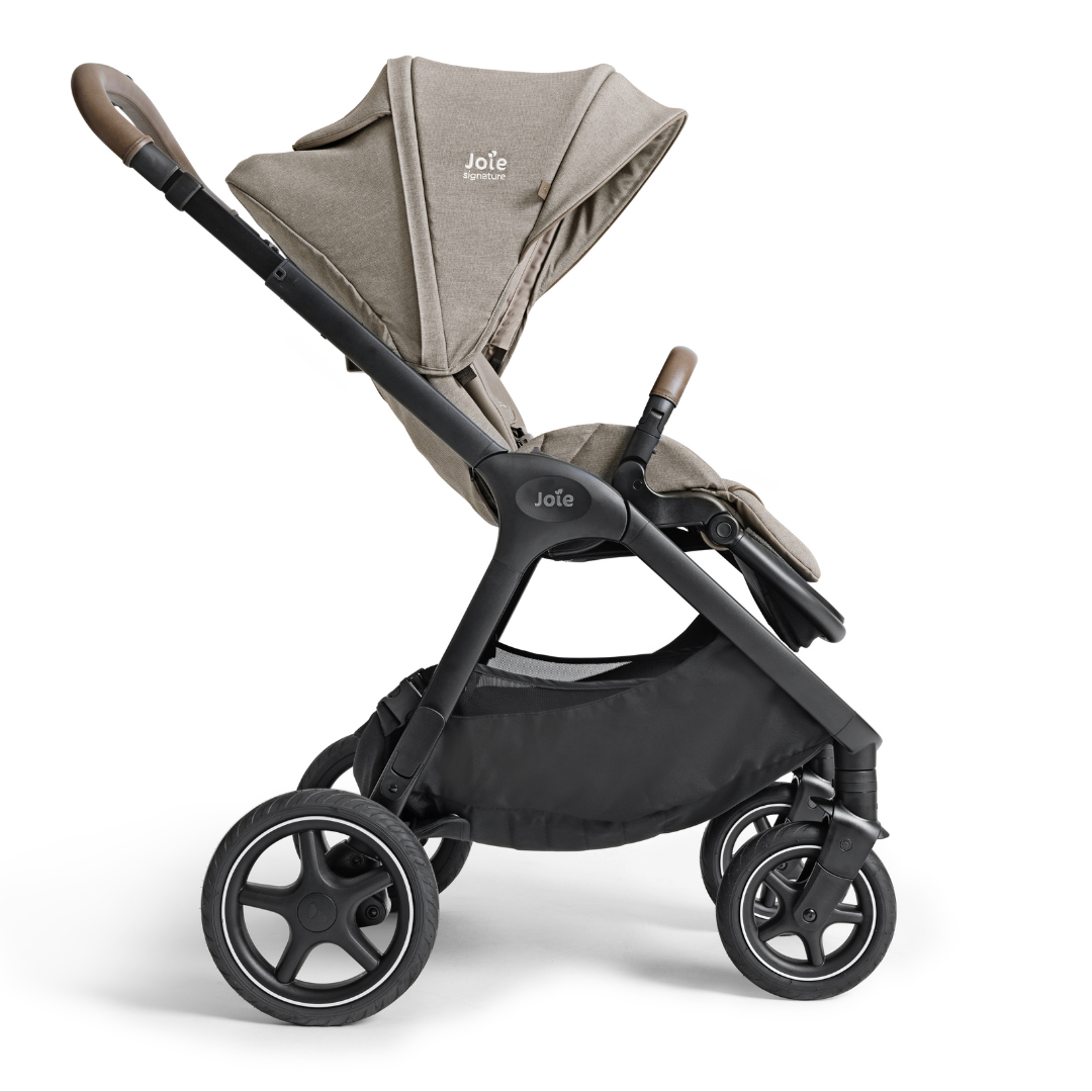 Joie - Carucior pentru copii multifunctional 3 in 1 Finiti Signature Maple (Carucior Finiti + Landou Ramble XL + scoica i-Snug)