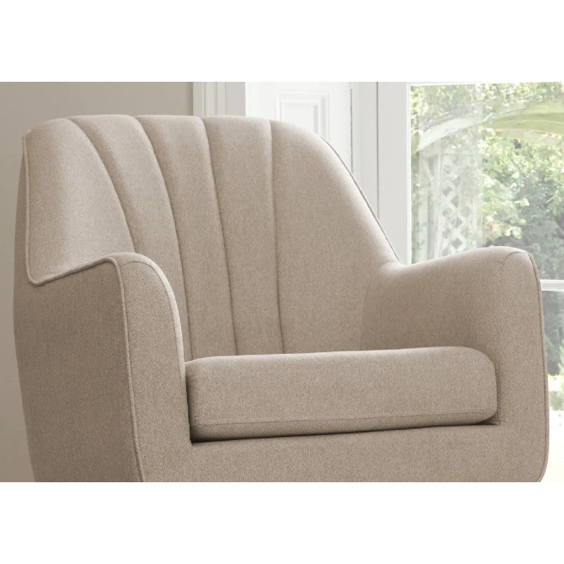 Tutti Bambini - Fotoliu pentru alaptat 2 in 1 Noah - Stone