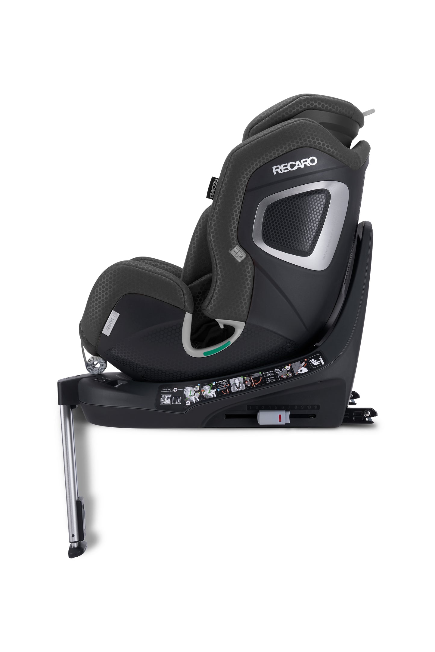 Scaun Auto Recaro Xenon 1, 0-21 kg, R129 i-Size , 0-7 ani, Fresh Black