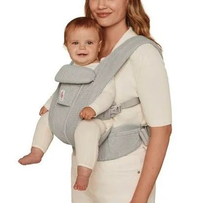 Marsupiu Omni Deluxe Mesh Pearl Grey Ergobaby