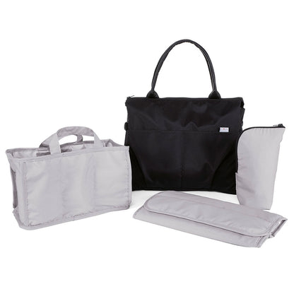 Geanta Chicco tip organizator, Pure Black, 0luni+