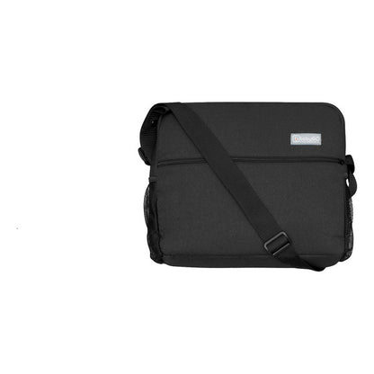 BabyGo - Carucior 3 in 1 AIR Halime black – cadru Gold