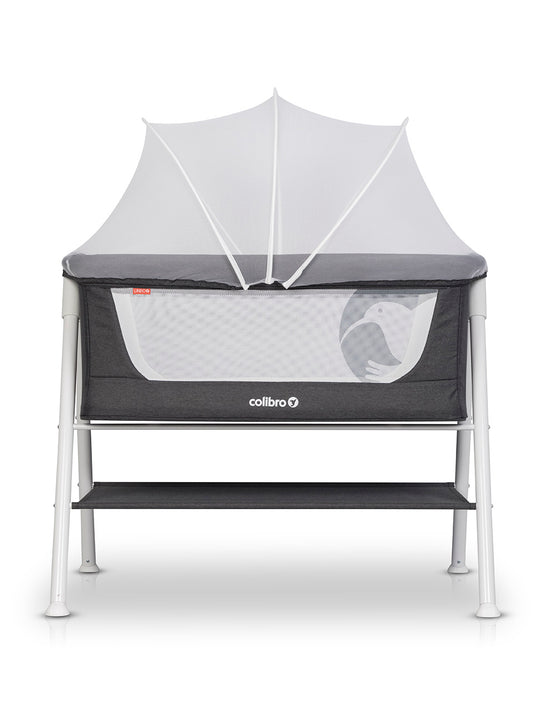 Patut Colibro Lindo Onyx cu saltea si protectie contra insectelor