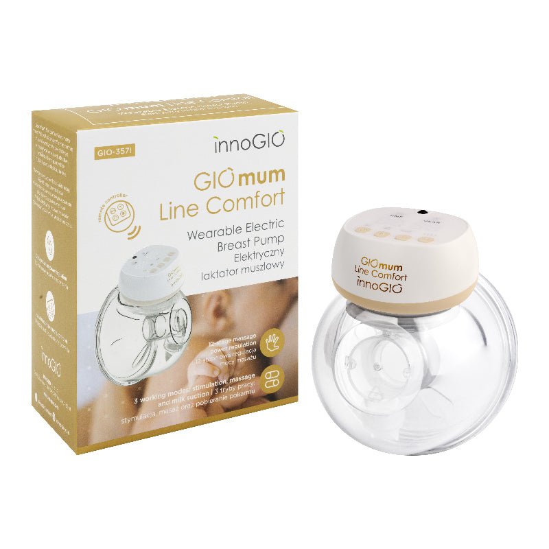 Pompa de san electrica InnoGio, GIOmum Line Comfort cu 12 trepte de putere