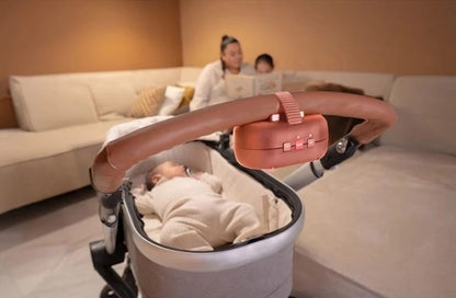 Dispozitiv leganare Baby Rocker Robby cu senzor, Brown