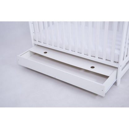 Patut Drewex Olek cu sertar - Alb + Saltea Cocos 12 cm