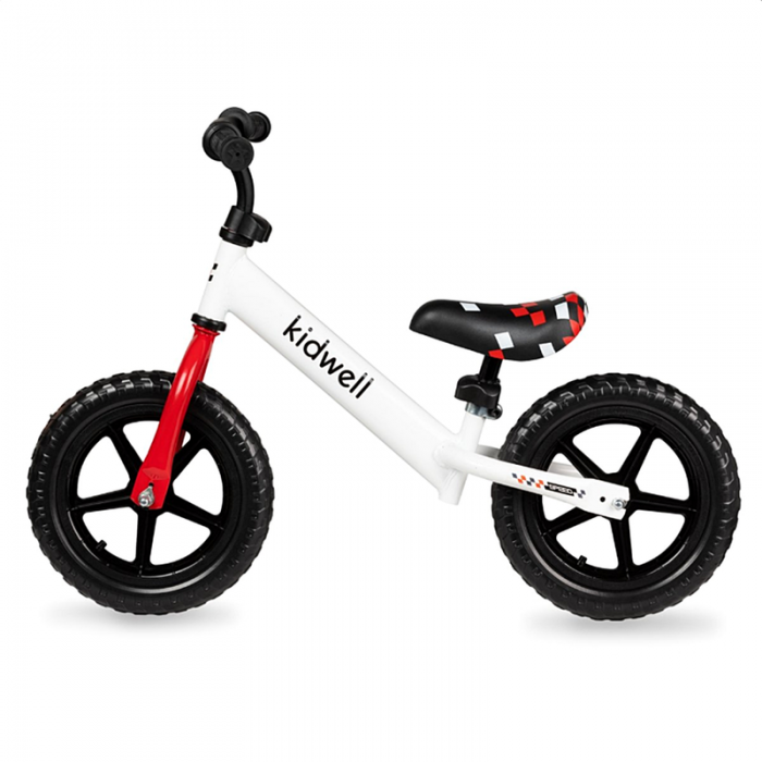 Bicicleta fara pedale Kidwell Rebel White