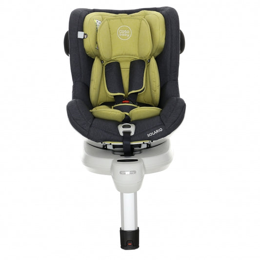 Scaun auto Coto Baby Solario Melange Olive 360 grade ISOFIX 0-18 Kg