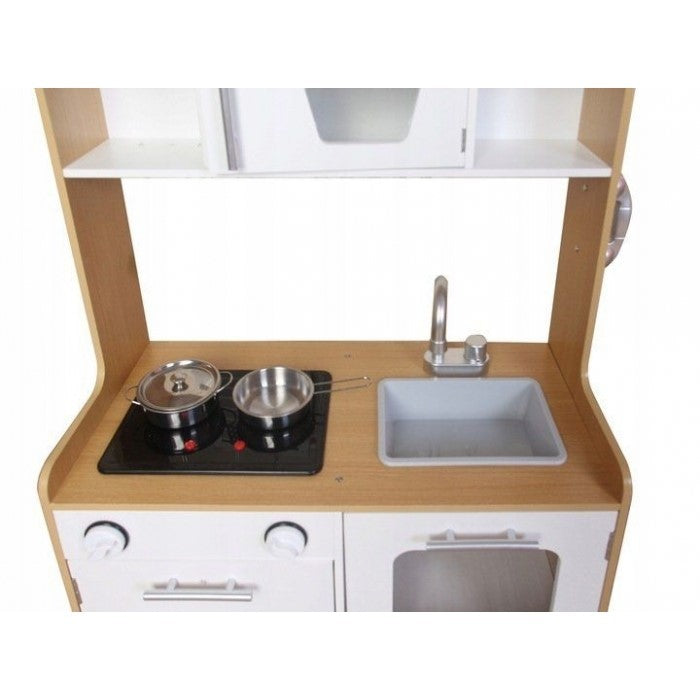 Bucatarie de lemn Ecotoys PLK534