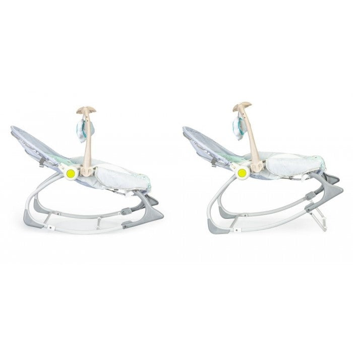 Balansoar 3 in 1 cu vibratii si melodii Ecotoys 27224 - Elefant