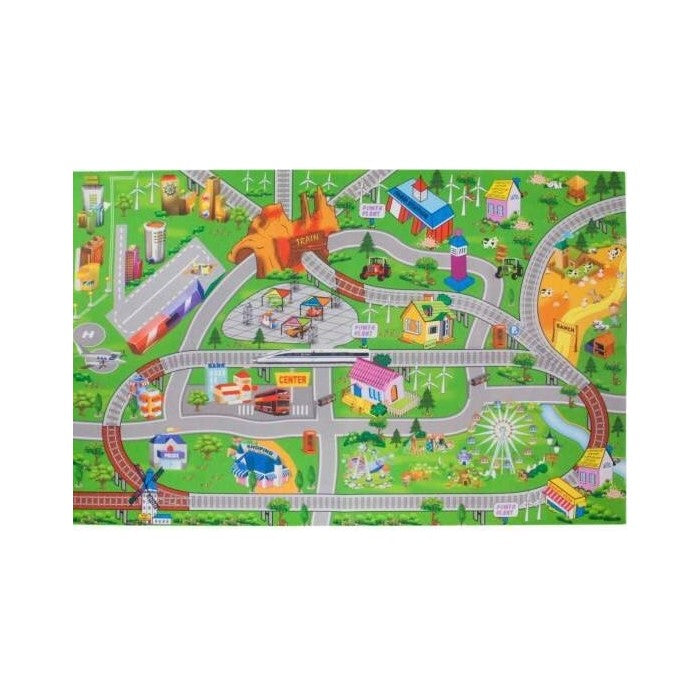 Salteluta de joaca Sun Baby 047 Oras cu Masinute