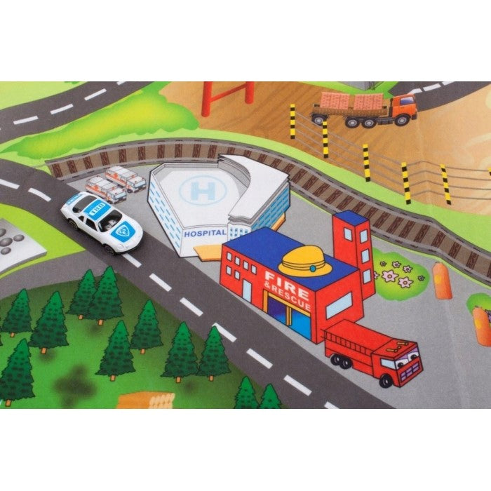 Salteluta de joaca Sun Baby 050 Mina cu masinute