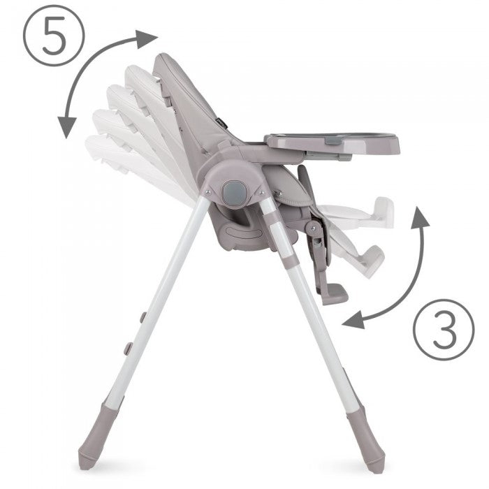 Scaun de masa Kidwell BENTO - Gri