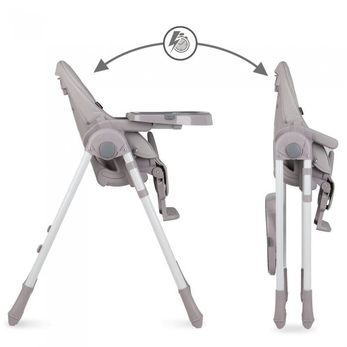 Scaun de masa Kidwell BENTO - Gri