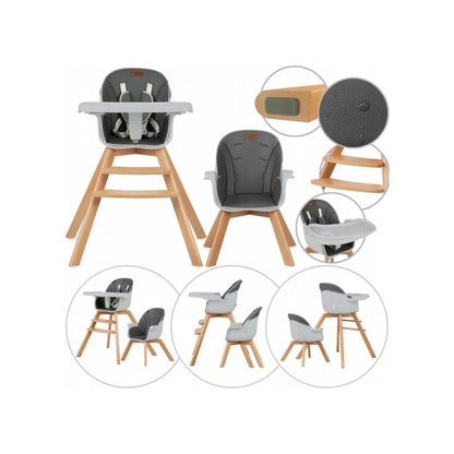 Scaun de masa Kidwell NOBIS - Gri