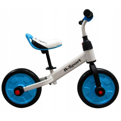 Bicicleta cu pedale si roti ajutatoare R-Sport P1- Albastru