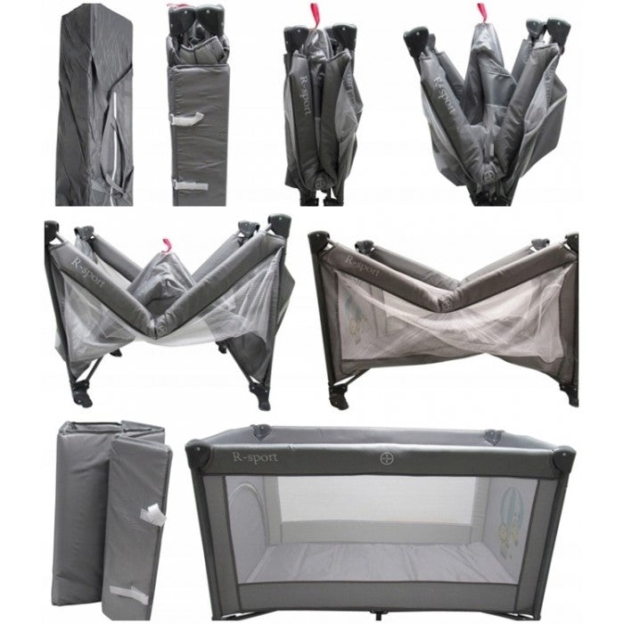 Patut pliabil R-Sport K1 - Gri