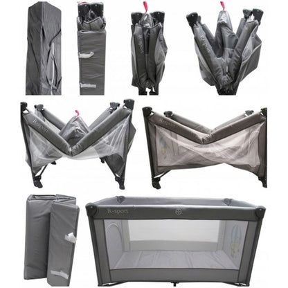 Patut pliabil R-Sport K1 - Gri