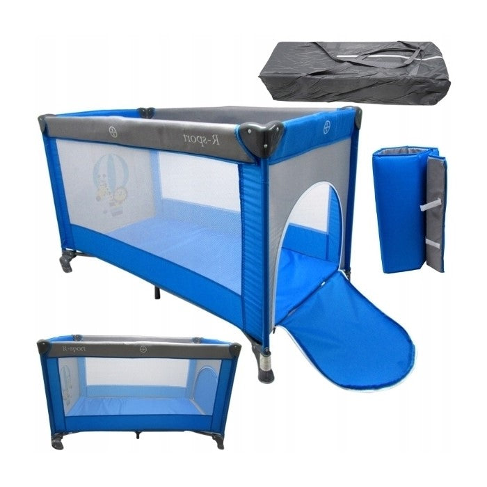 Patut pliabil R-Sport K1 - Albastru