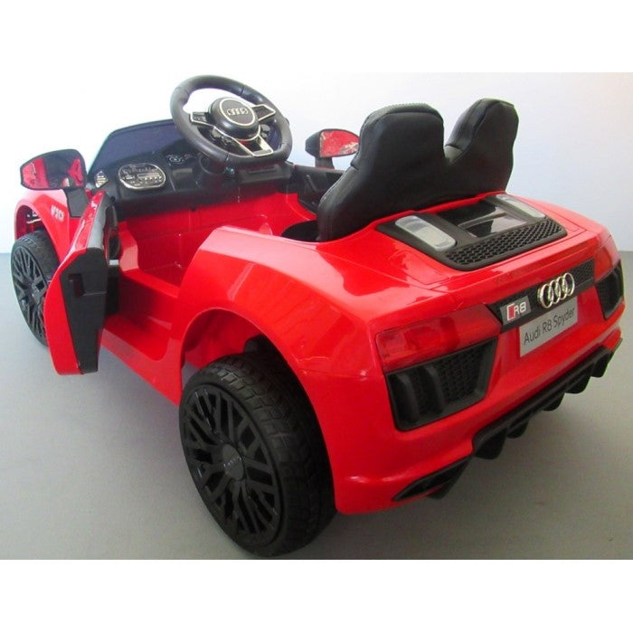 Masinuta electrica cu telecomanda Audi R8 R-Sport - Rosu