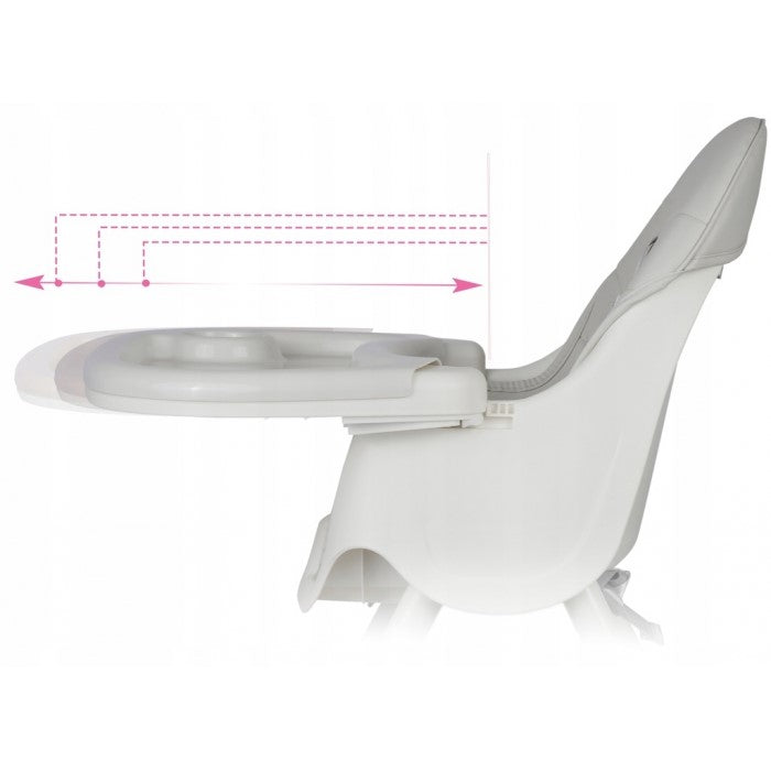 Scaun de masa 3 in 1 Ricokids Milo - Gri