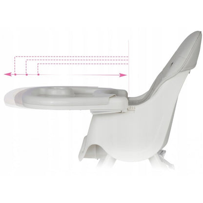 Scaun de masa 3 in 1 Ricokids Milo - Gri