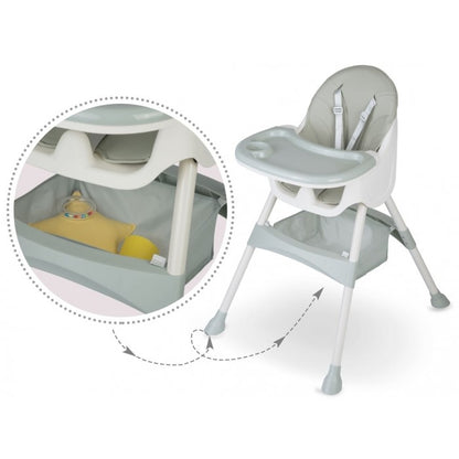 Scaun de masa 3 in 1 Ricokids Milo - Verde