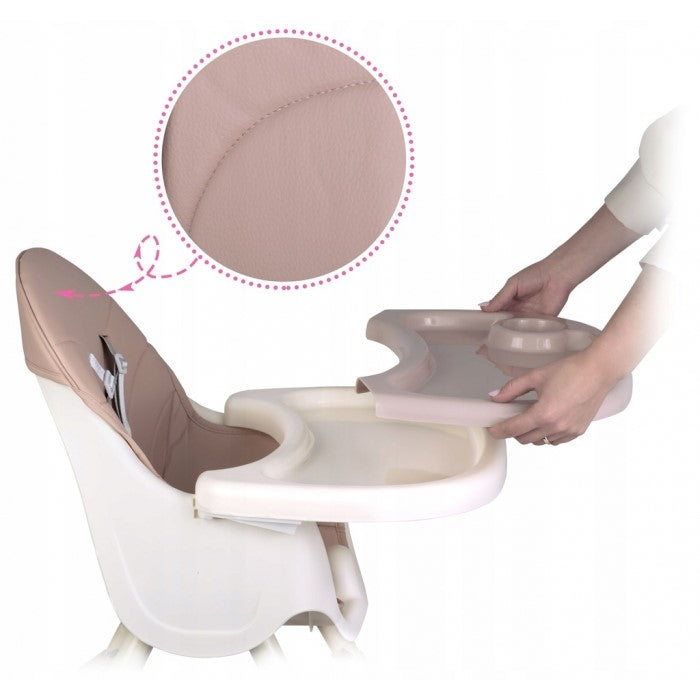 Scaun de masa 3 in 1 Ricokids Milo - Roz