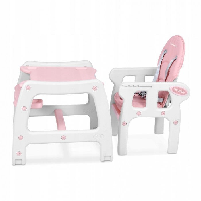 Scaun de masa 5 in 1 Ricokids Sinco - Roz