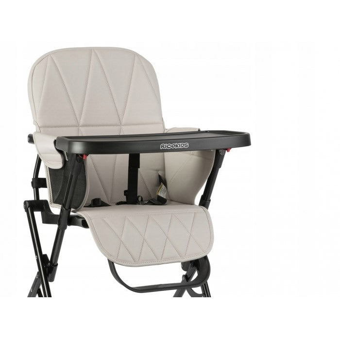 Scaun de masa Ricokids Nuco - Negru cu Gri