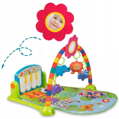 Salteluta de joaca cu pian Ricokids 7316 - Multicolora