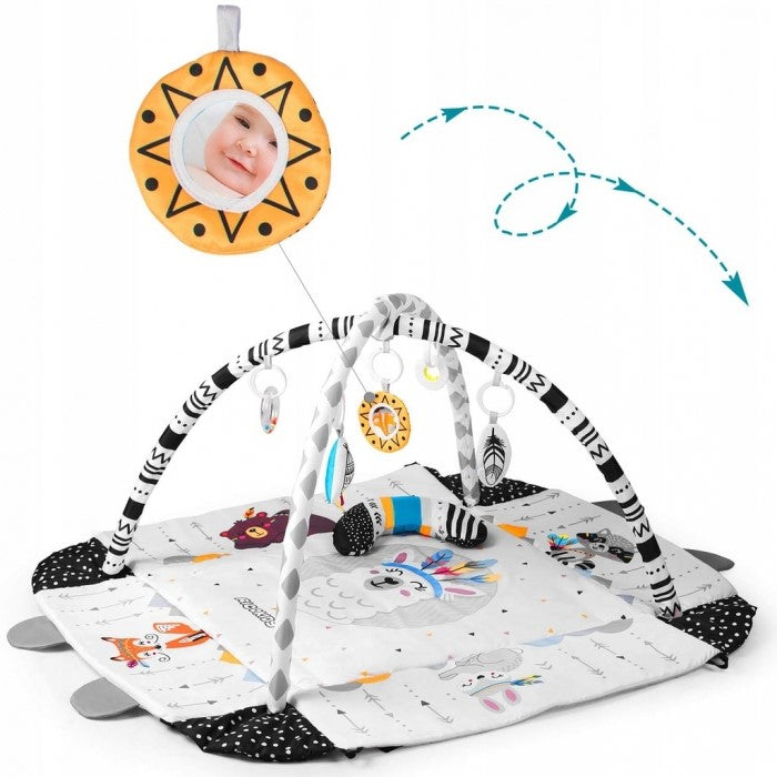 Salteluta de joaca 100 x 100 cm Ricokids Boho 