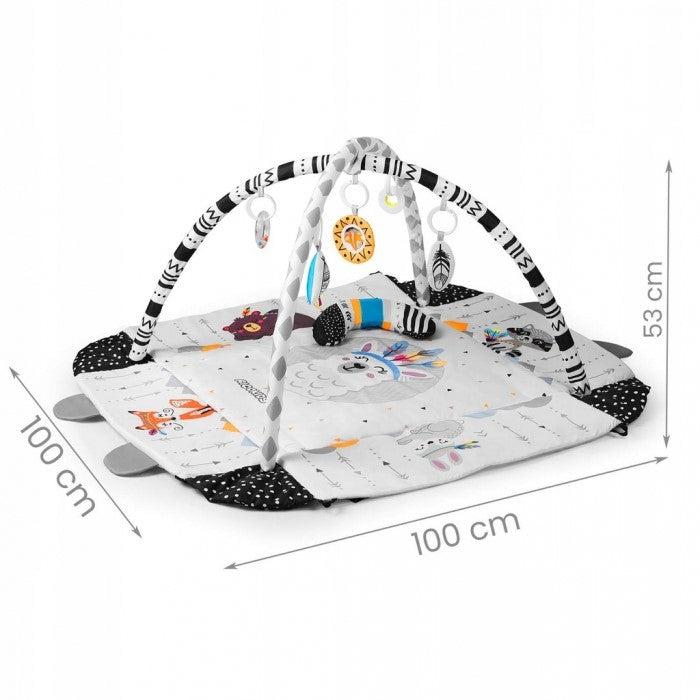 Salteluta de joaca 100 x 100 cm Ricokids Boho 