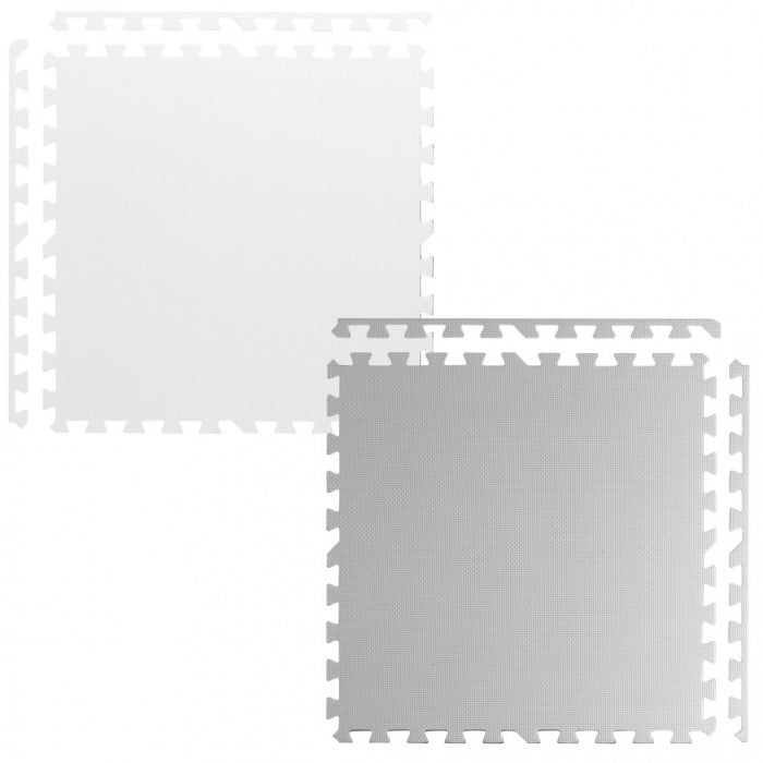 Salteluta de joaca 180 x 180 cm Ricokids 7495 - Gri - Alb 