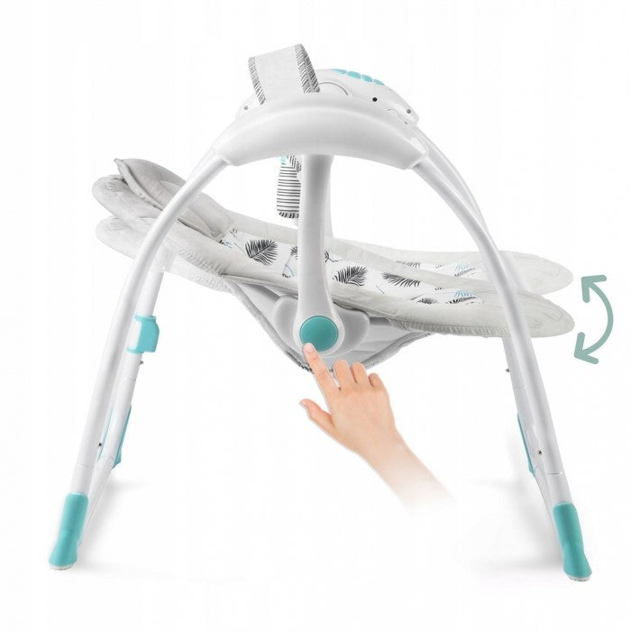 Leagan electric cu muzica Ricokids 7326 - Turcoaz