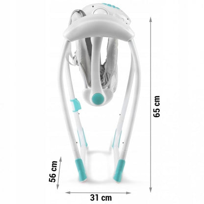 Leagan electric cu muzica Ricokids 7326 - Turcoaz