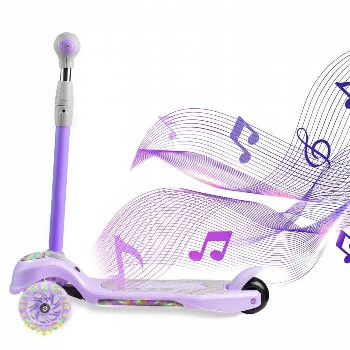 Trotineta cu roti cu LED Ricokids Piko - Violet