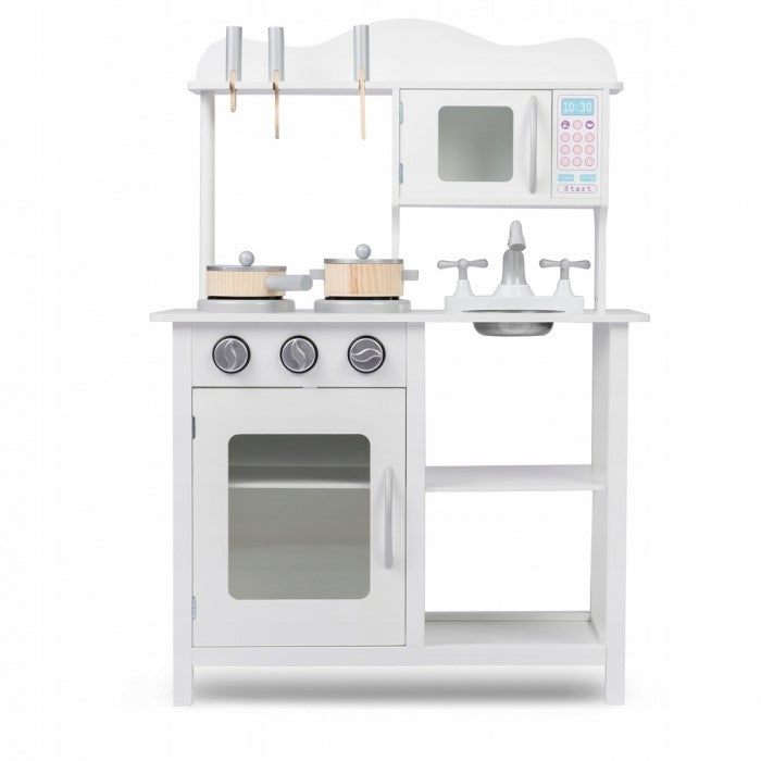 Bucatarie din lemn pentru copii Ricokids 7800 - Alb