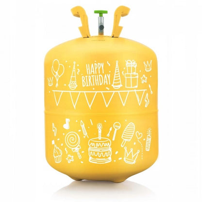 Cilindru cu heliu 0.42 m3 cu 50 de baloane si 60m panglica Ricokids 799100 