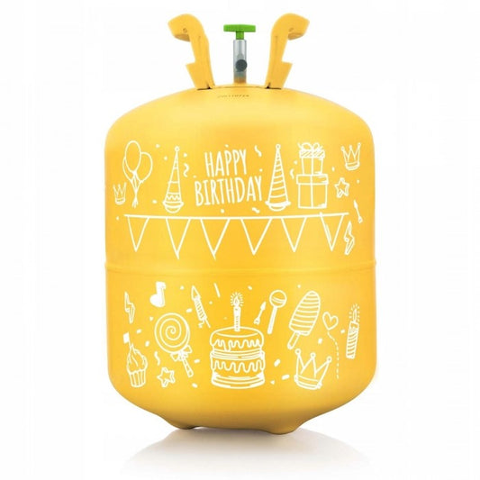 Cilindru cu heliu 0.42 m3 cu 50 de baloane si 60m panglica Ricokids 799100 