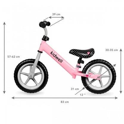 Bicicleta Fara Pedale Kidwell Rebel Pink