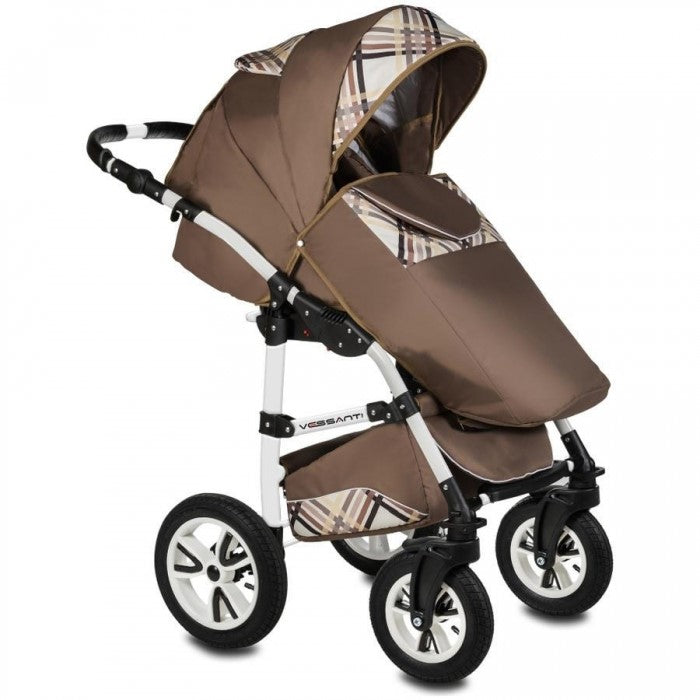 Carucior VESSANTI Flamingo Easy Drive 3 in 1 - Brown