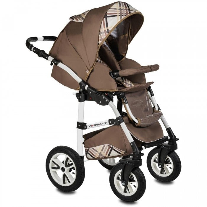 Carucior VESSANTI Flamingo Easy Drive 3 in 1 - Brown