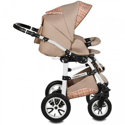 Carucior VESSANTI Flamingo Easy Drive 3 in 1- Beige