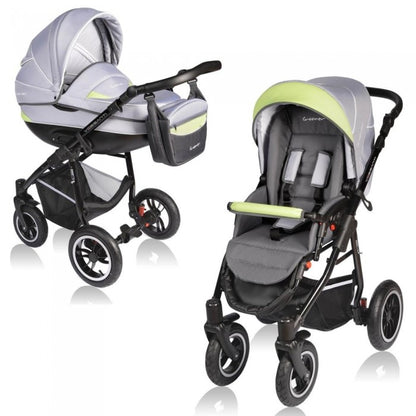 Carucior VESSANTI Crooner 2 in 1 - Green/Gray
