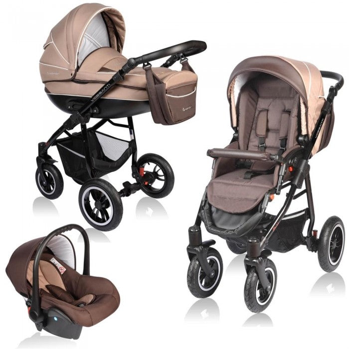 Carucior VESSANTI Crooner 3 in 1 - Beige