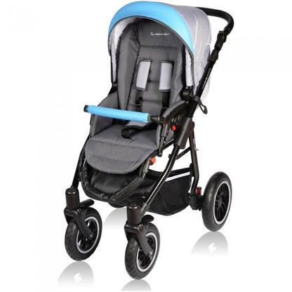 Carucior VESSANTI Crooner 3 in 1 - Blue/Gray
