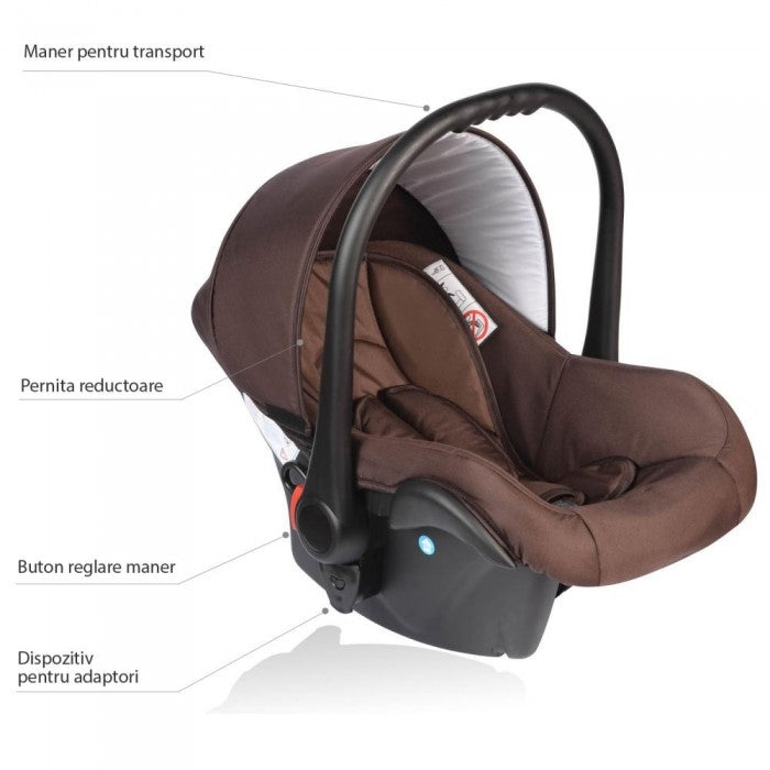 Carucior VESSANTI Crooner 3 in 1 - Brown