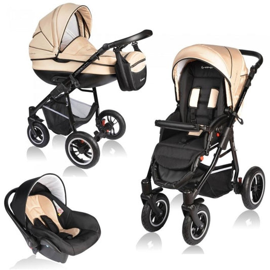Carucior VESSANTI Crooner 3 in 1 - Cream
