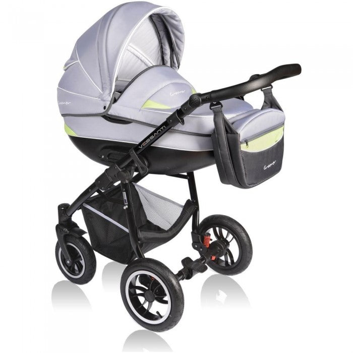 Carucior VESSANTI Crooner 3 in 1 - Green/Gray